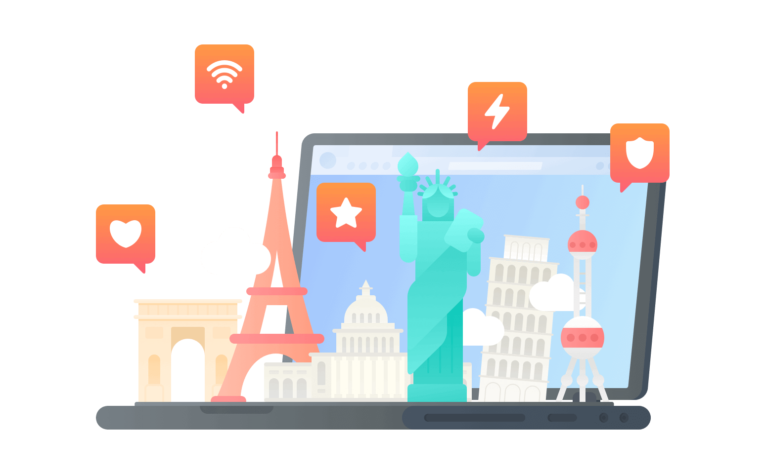 在圣卢西亚通过VPN看国内视频 - 大陆VPN